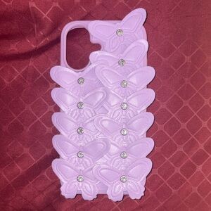 Lavender Butterfly Phone Case